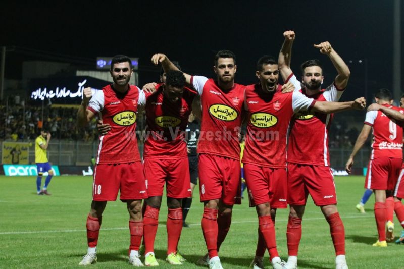 برتری تک گله پرسپوليس مقابل گلگهر