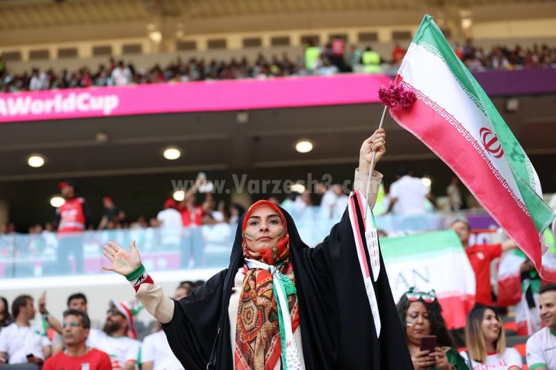 نیمی از ورزشگاه ایران- ولز خالی