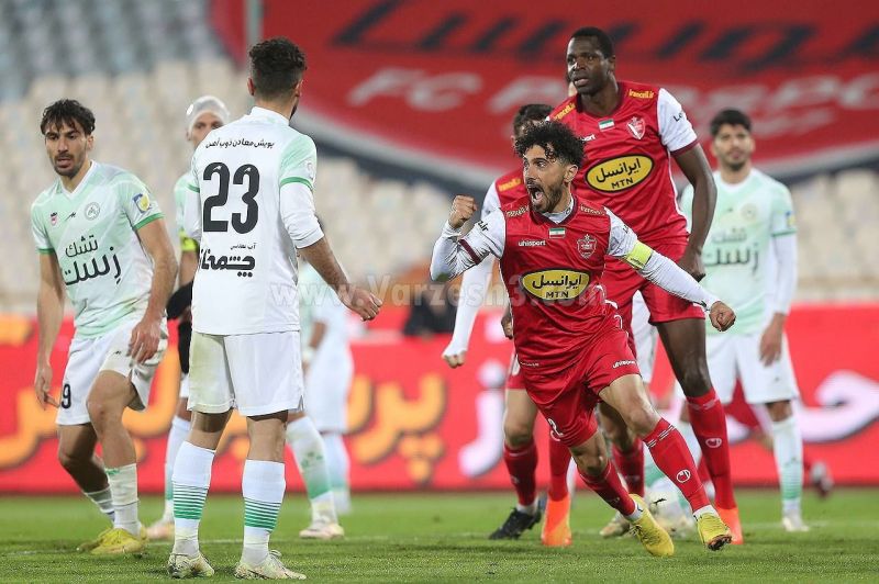  پرسپولیس 1 - ذوب‌آهن صفر: مدعی بی‌رحم قهرمانی!