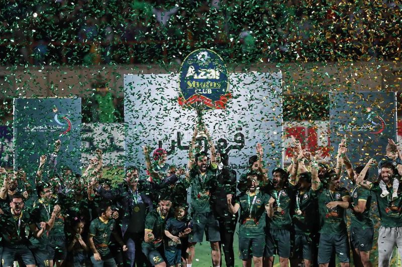 جشن بزرگ در قزوین، پارما فوتبال ایران (عکس)