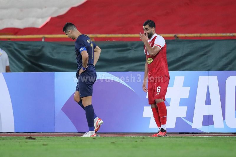 الریاضیه: پرسپولیس، رونالدو را مصدوم نکرد