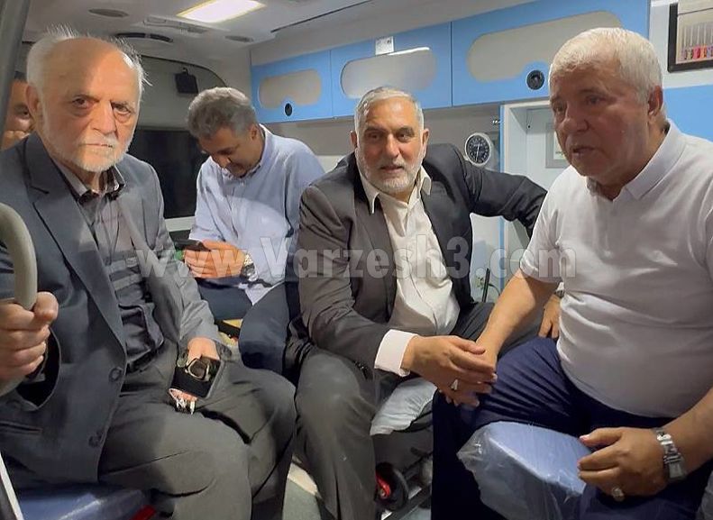 پلمپ آمبولانس جنجالی در جشن قهرمانی پرسپولیس! 2