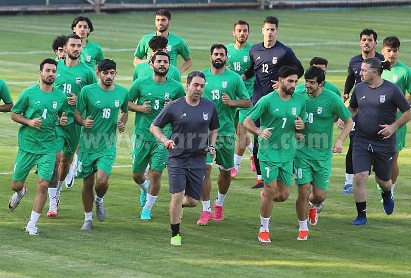 ملی‌پوشان ایران تحت نظر یک دوربین خاص! (عکس)