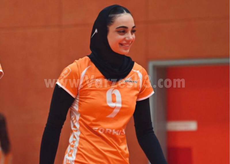تنها لژیونر زن والیبال ایران همچنان میدرخشد