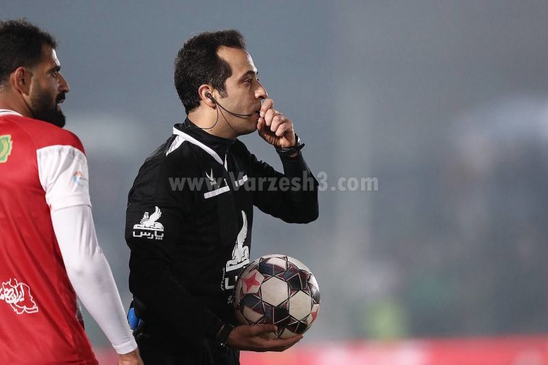 بنیادی‌فر داور بازی پرسپولیس - سپاهان