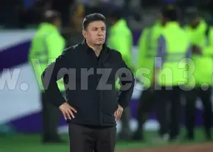 لبخند امیر قلعه‌نویی به سرمربی سابق رونالدو! (عکس)